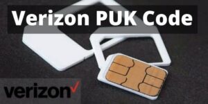 Verizon PUK code