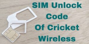 Cricket Wireless PUK Code